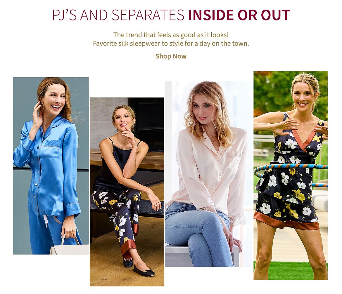 On her wishlist - wear anywhere pjs and pj separates!