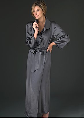 Evening Stroll Silk Robe