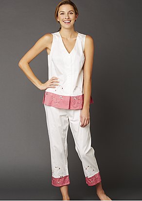 Daydreamer Sleeveless Cotton Pajama