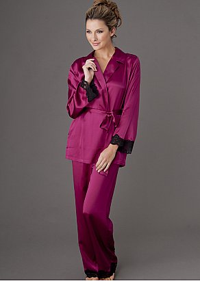 Indulgence Silk Wrap Pajama