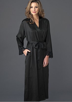 Le Tresor Silk Long Robe
