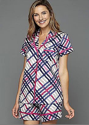 J'Adore Short Sleeve Cotton Pajama