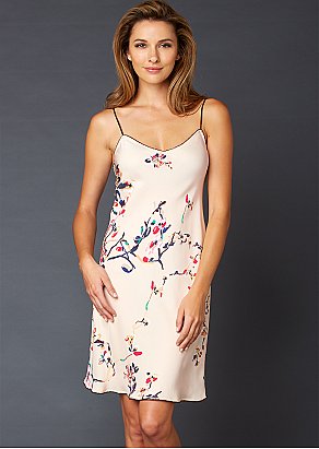 Midnight Beauty Silk Nightgown