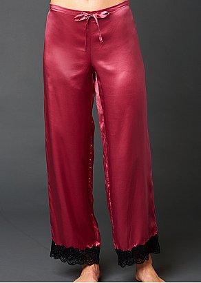Le Tresor Silk Pajama Pants