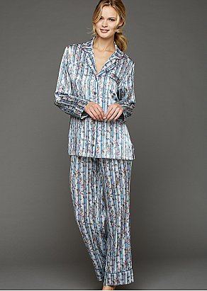 Paradise Found Silk Pajamas