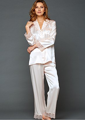 Sleep-In Silk Pajama