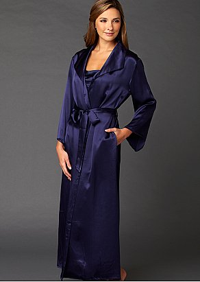 Evening Stroll Silk Robe