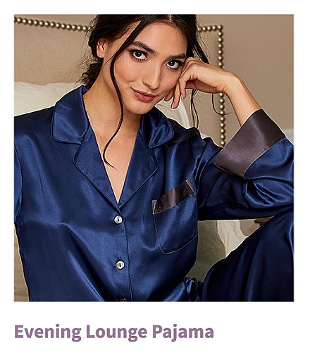 silk pajamas to lounge in