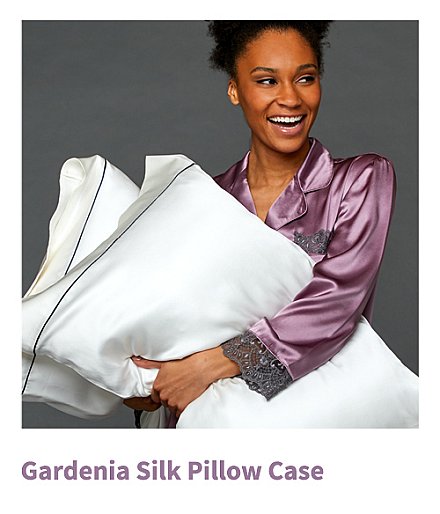 sleep luxuriously on silk