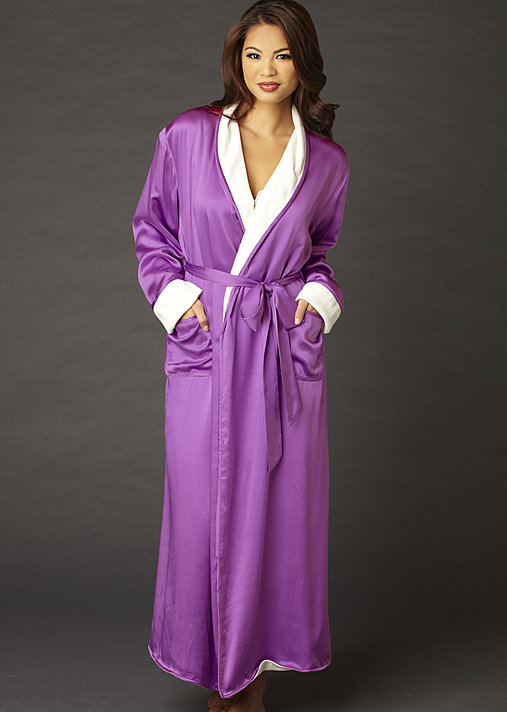 Silk Terry Reversible robe and Spa Gift Basket Julianna Rae
