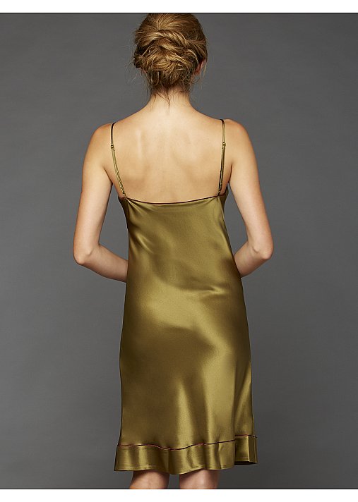 Paradise Silk Slip Dress