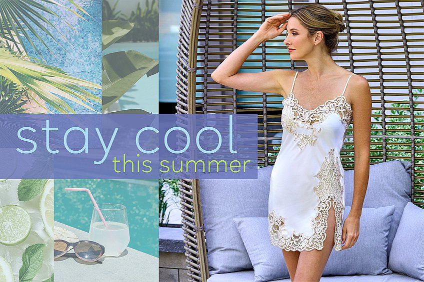 luxury sleepwear for summer!