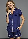 J'Adore Short Sleeve Cotton PJ Top