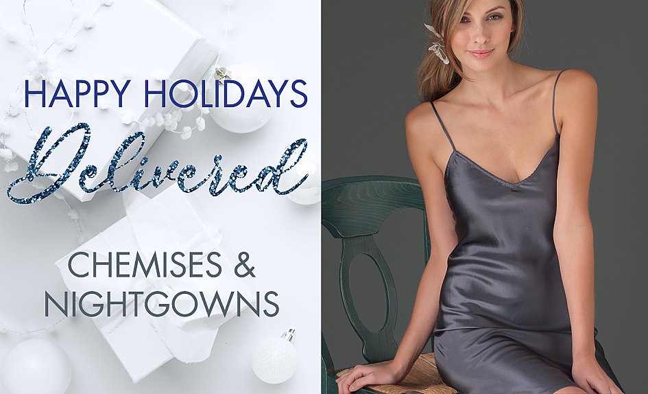 Luxury Silk Nightgowns, Silk Chemises