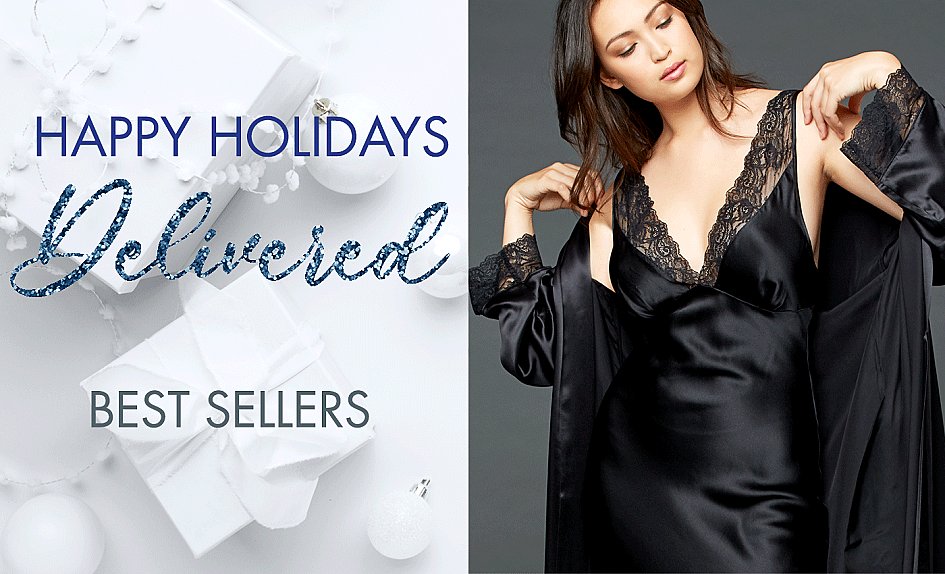Best-Selling Silk Robes and Sleepwear
